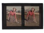 Test Hand-Tinted Stereoview 2