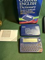 Seiko ER6000 Concise Oxford Dictionary Thesaurus Spellchecker - Display Issue