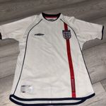 Vintage England Home Shirt Kids 11 Years Umbro