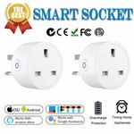 1/2/4/6PCS Smart WiFi Plug Socket Switch APP Control For Amazon Alexa Google New