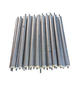 20 Unex 12in. Aluminum Conveyor Replacement Rollers. Length 12"  3/4” Diameter 