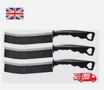 Pack Of 3 Crevice Cleaning Brush Hard Bristle Recess Household Gap Cleaning Tool