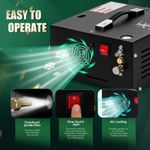 TUXING 4500Psi/300Bar PCP Air Portable Compressor Built-In Transformer Air Pump