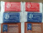 Kendal Mint Cake Romney's pack of 6 mixed  bars of  Kendal Mintcake
