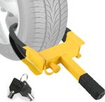 HEAVY DUTY WHEEL CLAMP CAR SECURITY CLAMPS LOCKS FOR CARAVAN VAN TRAILER LOCK