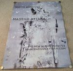 MASSIVE ATTACK 2003 UK promo poster / 100th WINDOW