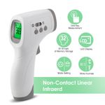 Digital Infrared Forehead Thermometer Non-Contact Temperature Gun For Adult Baby