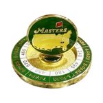 The Masters Golf Tournament Coin with Ball Marker & Augusta National Yardages