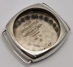 Vtg 1924 Rolex Watch Co. Ingersoll Solid Sterling Silver 32mm Cushion Watch Case