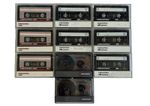 10 Memorex dB series Cassette Tapes. Used. Normal Position 120us. 3xC60. 7xC90