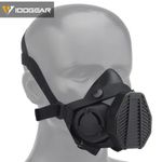 IDOGEAR Tactical Respirator Half Face Mask Airsoft Mask Multi Function Hunting