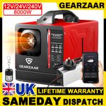 8kW 12V/24V/240V Diesel Heater Bluetooth APP Remote Control For Garage Home Camp