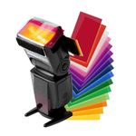 12 Colors Filter Kit Speedlight Filter for Camera Flash Speedlight