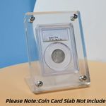 Clear Acrylic For PCGS Graded Coin Display Case Coin Protective Holder Stand