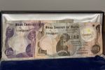 Bank Of Malta (One) £1 & (One) £5 Maltese Pound Law Of 1967 Banknote Used Worn
