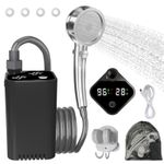 Portable Shower Camping Shower Camp Outdoor Shower Pump Electric 7800mAh