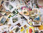 1.3kg UK mixed ,worldwide kiloware on-paper stamps unsorted - Estate Clearance