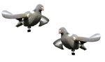 Air Pro Decoy 2x Spinning Wing Flocked Flying Pigeon Decoy for Magnet or Bouncer