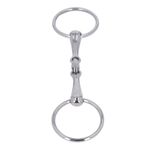 Stainless Steel Jointed Snaffle O-Ring Horse Mouthpiece Rust Proof