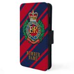 Personalised Royal Engineers iPhone Case Military Flip Phone Cover Gift TR91