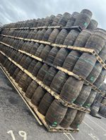 AUTHENTIC BOURBON BARREL 40 GALLON SCOTCH WHISKY 90CM HIGH BY 63CM WIDE
