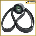 Tensioner Pulley and V-Rib Belt Set 6PK1088S1 For VW Crosspolo Fox Golf 30145299