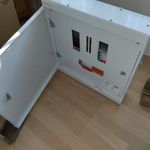 FuseBox TPN03FBX 3 Way T2 SPD 125A TPN Three Phase Distribution Board