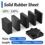 SOLID RUBBER SHEETING VARIOUS SHEET SIZES AVAILABLE X 5MM TO 50MM THICKNESS