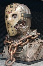 Jason Voorhees Friday the 13th Lifesize bust custom scale 1:1 