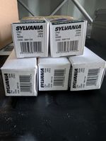Sylvania CP82 / FRJ Lamp Bulbs (x5)