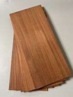 Honduran Mahogany Solid Wood Sheet / Wood Sheets 1 of 340mm X 150mm X 3mm