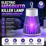 Mosquito Killer Lamp Electric Rechargeable Zapper Bug Fly Insect Trap UV Light