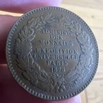 Exposition Universelle 1878 Paris France medal 