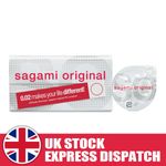 Sagami Original 0.02 Condom | PU Condoms | Latex-free | Pack of 6