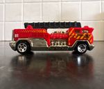 Hot Wheels 5 Alarm Fire Vehicle 1:64 Red/Yellow 2018 Plastic FYC83