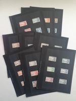 Gb Commonwealth Victory Stamps Part Collection On 9 Pages - All Stamps Shown