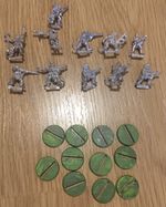 Necromunda 95 ratskin gang metal OOP 11 models