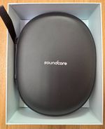 Headphone case. Soundcore Space Q45 original case - black - new / never used.