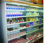 Dairy chiller cabinet PVC curtains blinds 3.75m Width 1.7m Drop clear strip