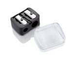 AVON DOUBLE HOLE PENCIL SHARPENER WITH REMOVABLE LID SEALED **RM POST ONLY**