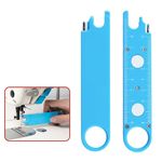 4-in-1 Needle Threader Magnetic Sewing Machine Tool with Magnifying Glass Ruler
