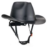 Cowboy Safety Helmet with Vent Hole HDPE Full Brim Hard Hat for Outdoor1931