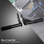 Rear Guard Crash Bar Frame Slider Fit For Harley Softail Low Rider Street bob 23