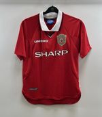 Manchester United CL Home Football Shirt 1997/00 Adults Medium Umbro G220