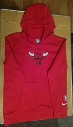 Nike NBA Chicago Bulls  Hoodie Sweatshirt  Red Kids XL