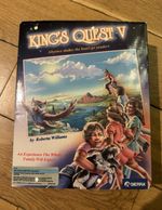 Sierra King’s Quest V Vintage PC Floppy Disk Game Set 10 Disks w/ Manual