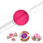 Magnetic Wrist Snap Sewing Cushion Pins Holder Non-Slip Silicone Strap Bracelet