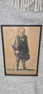 Winston Churchill, Penguin Print No 1 by Feliks Topolski (Polish, 1907-1989)