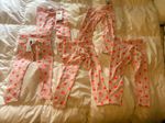 5 X Marks & Spencer Girls Aged 2-3 Years Leggings BNWT