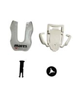 Mares Replacement Buckle Kit for X Masks - White